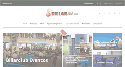Desktop Screenshot of billarclub.com
