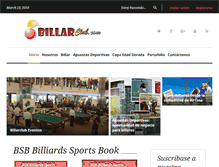 Tablet Screenshot of billarclub.com